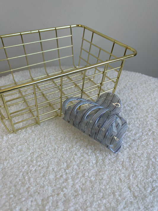 Butterfly gray hairclip