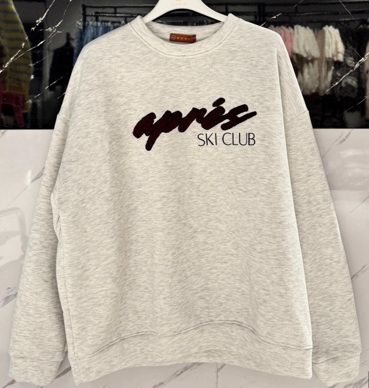 Ski club sweater
