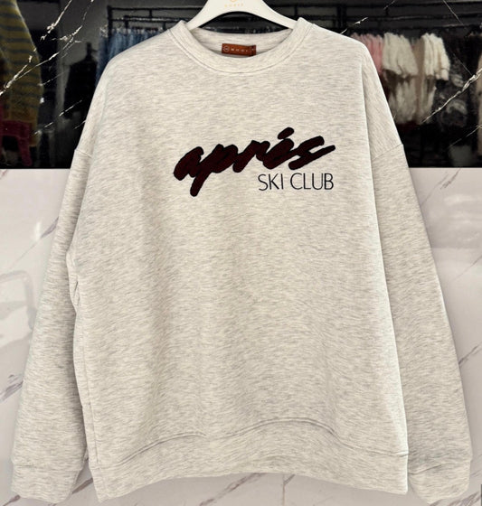 Ski club sweater