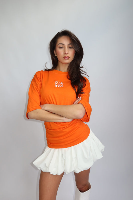 Snatched monogram short sleeve