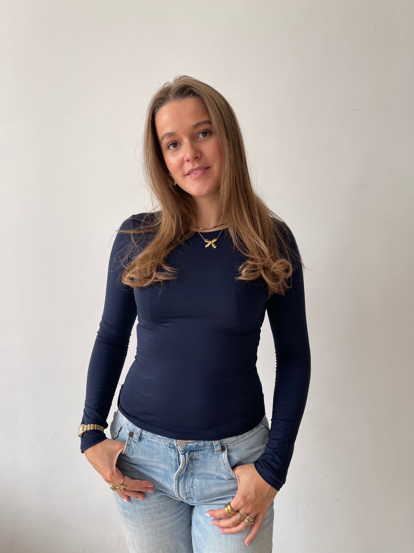 zia top navy