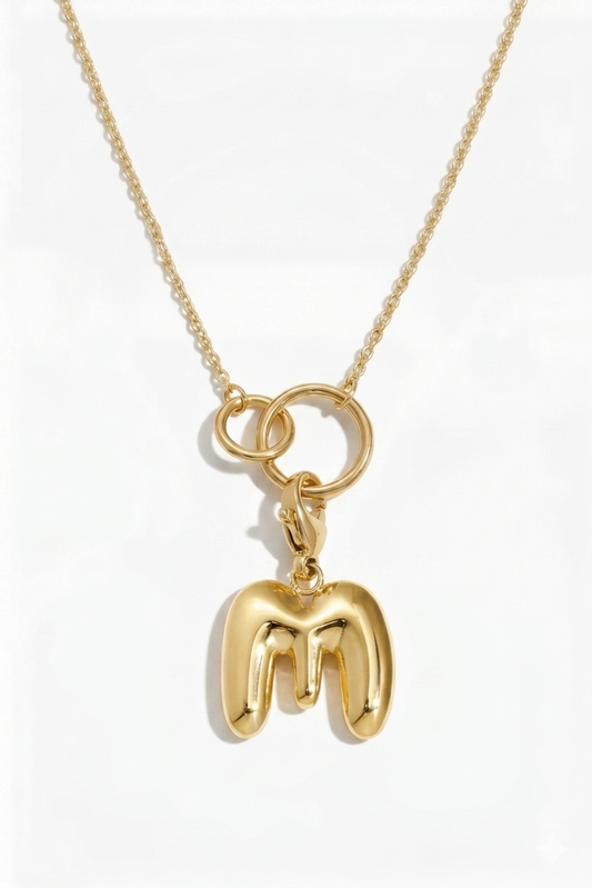 INITIALEN KETTING GOUD