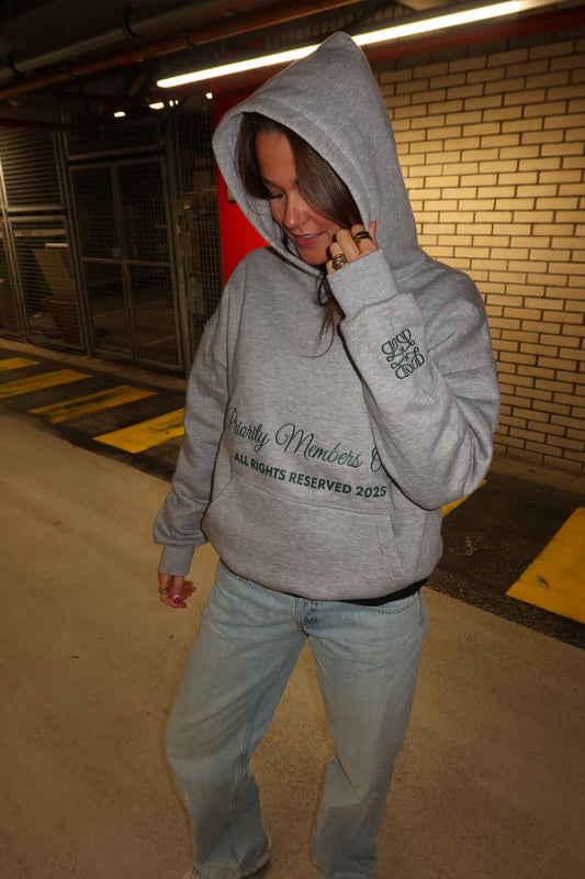 Priority members hoodie