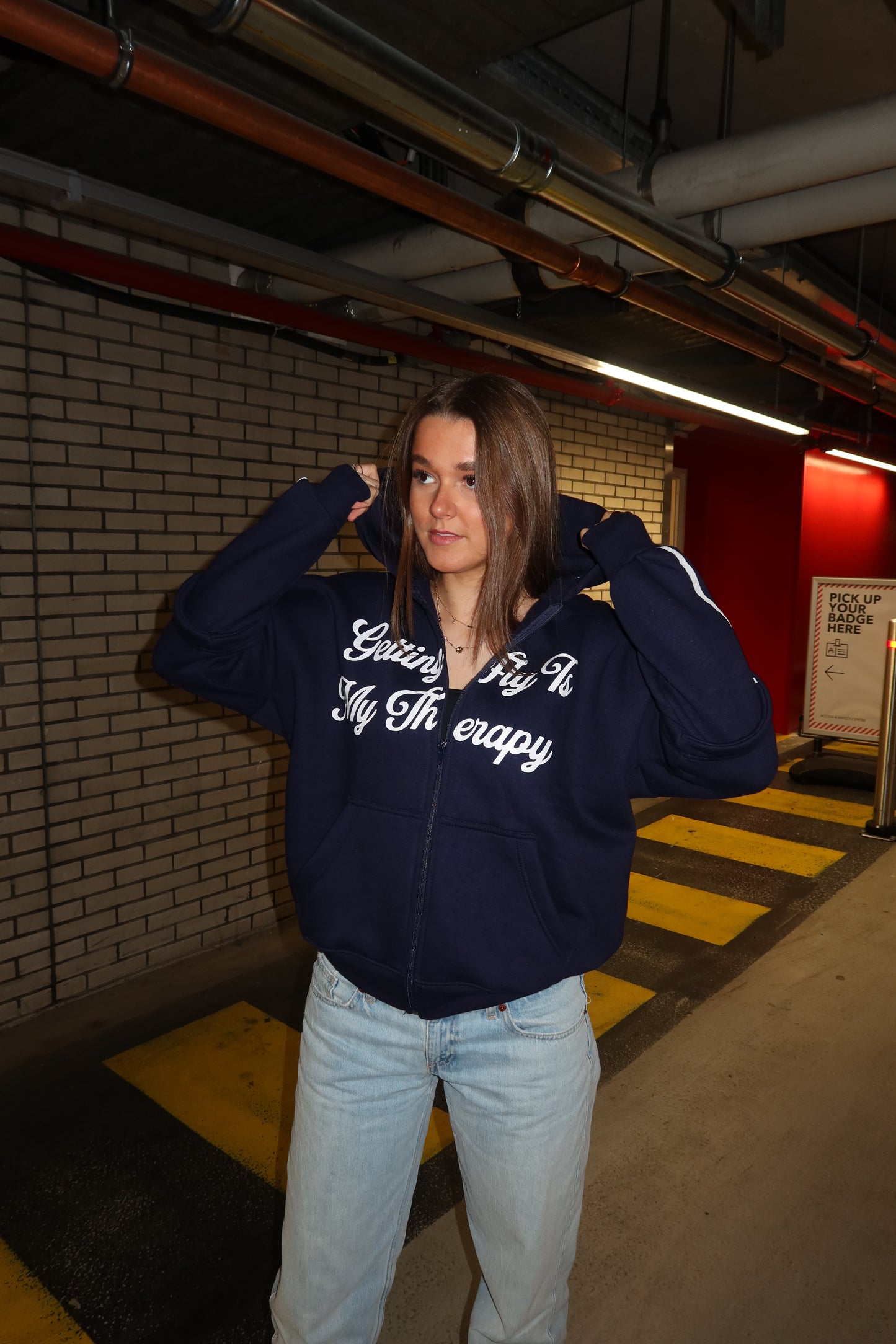 My therapy zip-up vest