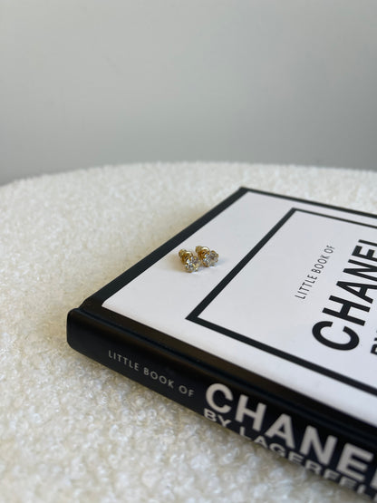 sparkly star studs