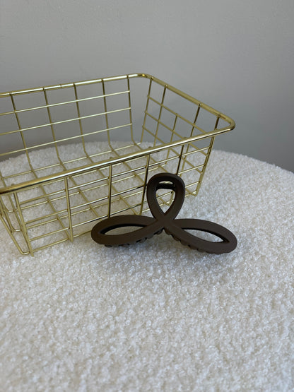 Brown hairclip