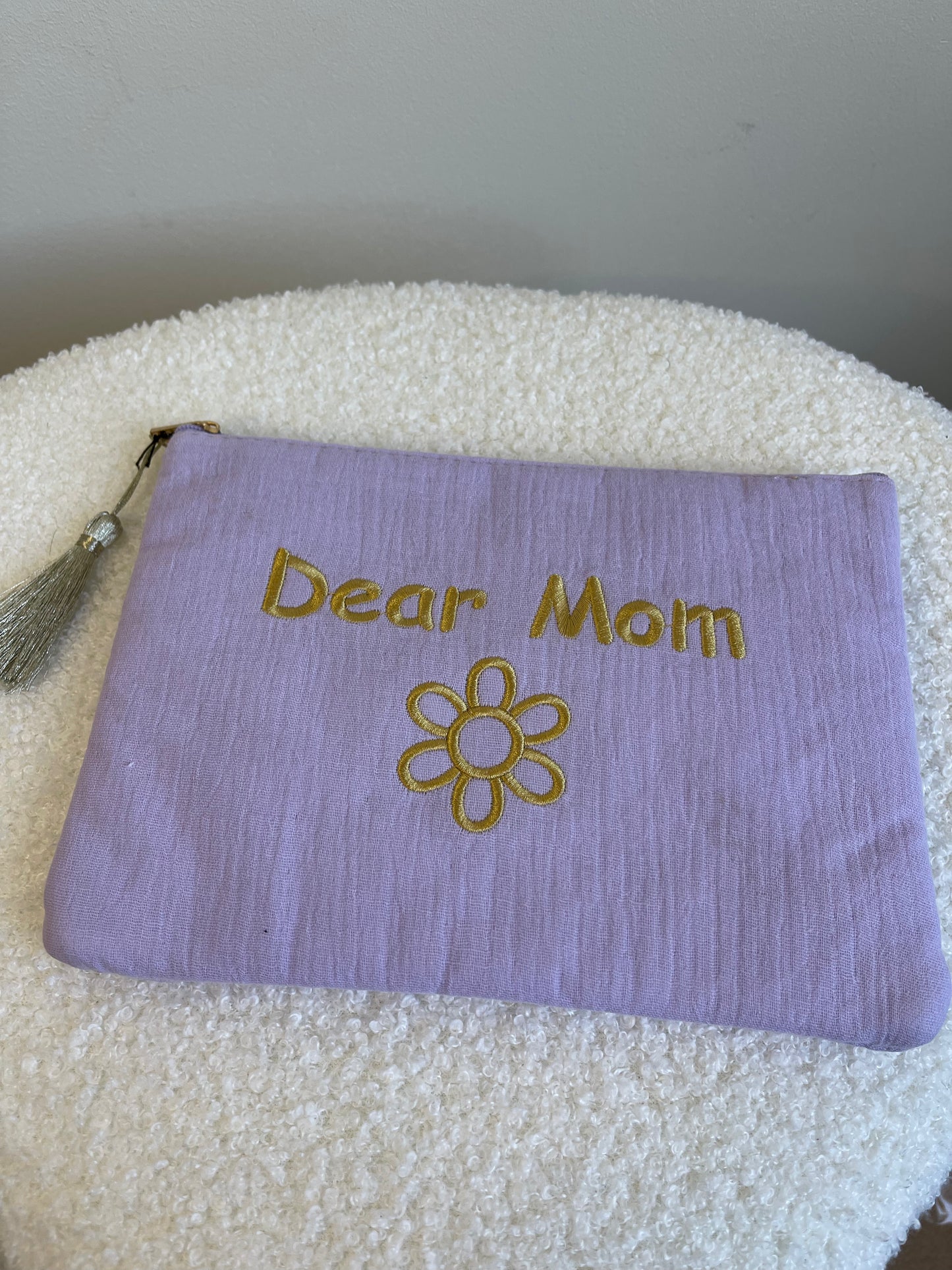 Dear mom make up bag
