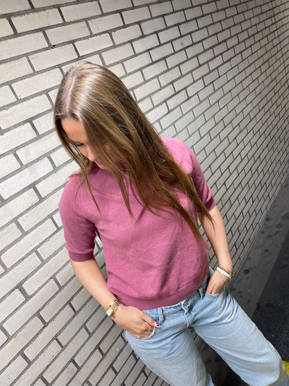 Soft sweater short sleeve