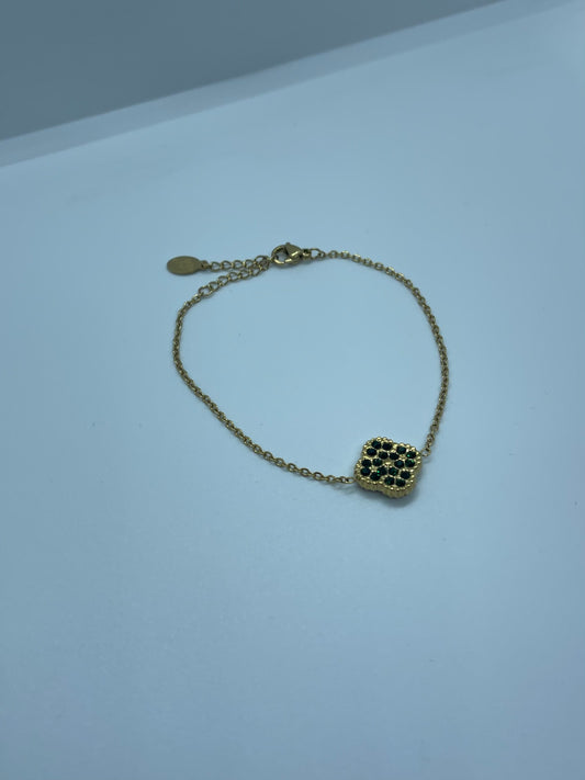 green clover bracelet