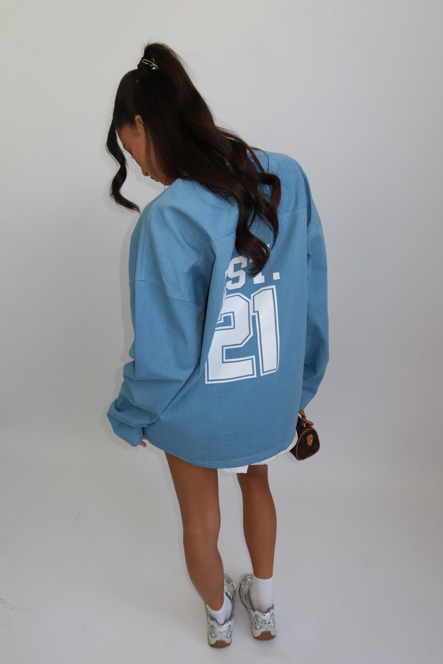 Denim longsleeved jersey